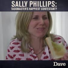 Whether she wins or loses this series of #Taskmaster, Sally Phillips has  had a bloody good time in the process.