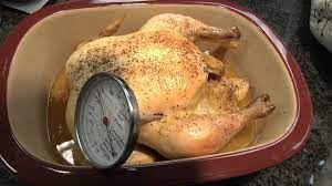 Chicken: How To Properly Take The Internal Temperature With A Meat  Thermometer - Youtube