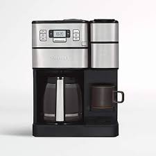 Shop cuisinart at the amazon coffee, tea, & espresso store. Cuisinart Coffee Center Grind Brew Plus Coffee Maker And Single Serve Brewer Reviews Crate And Barrel