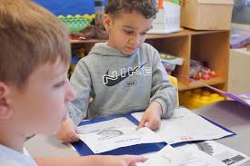 Technology I students in Michael Herskowitz's class (currently under  substitute teacher Tara Quinlivan's direction) at @pearlrivermiddleschool  put their engineering design skills to the ultimate test...for an exciting  egg drop experiment! Putting the