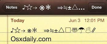 To see all mac key symbols, you need to select show emoji & symbols option from the same language flag menu, or use a shortcut control + cmd + space. Add Type Symbols Glyphs And Special Characters To The Ios Keyboard Osxdaily