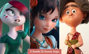 25 Beautiful And Realistic 3d Character Designs From Top Designers In 2020 Character Design 3d Character Game Character Design