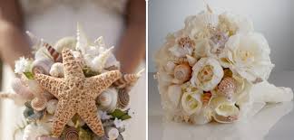 $75 bouquet tropical long stemmed w/ turquoise orchid sprig. 20 Beach Wedding Bouquet Ideas Seashells And Flowers