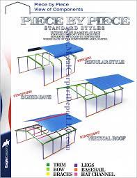 Metal Carport Componets Metal Carports Carport Prices Steel Carports