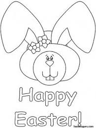 Touch device users can explore by touch or with swipe gestures. Printable Happy Easter Bunny Face Coloring Pages Printable Coloring Pages For Kids Bunny Coloring Pages Easter Coloring Pages Happy Easter Coloring Pages