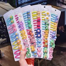 Korean Children S Hairpin Fabric Baby Cute Hairpin Broken Baby Clip Cartoon Edge Clip Baby Wholesale Nihaojewelry Nhna236458 Flower Hair Pin Cartoon Hair Hair Pins