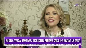 Anterior, asistenta tv cosmina adam a scos la iveală faptul că și ea a trăit un incident neplăcut. Mirela Vaida Motivul Incredibil Pentru Care S A Mutat La Å£arÄƒ Youtube