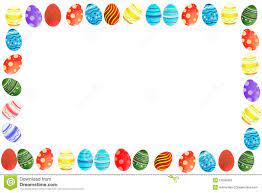 Easter Colors Easter Bunny Letter Clip Art Borders