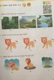 Maybe you would like to learn more about one of these? B Inggris Kelas 61 Where Was The Lion Sleeping 2 What Did The Mouse Play With 3 What Did The Lion Brainly Co Id