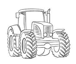 Traktor, to bardzo pomocny pojazd, którego używają w swojej pracy rolnicy. Kolorowanka Traktor Maluchy Pl