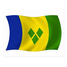 Author of flags and arms. Saint Vincent Grenadines Flag Postcard Zazzle Com St Vincent Grenadines Saint Vincent And The Grenadines Grenadines