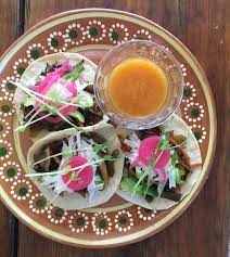 Their hibiscus and ginger and their lavender kombucha were both the best we had in tulum. El Vegetariano Tulum Restaurant Happycow