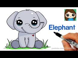 Bekijk meer ideeën over schattige tekeningen, schattig, kawaii tekeningen. Kawaii Olifant Tekenen Kawaii 4 You