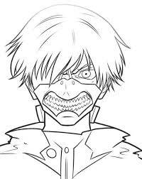 Learn how to draw tokyo ghoul pictures using these outlines or print just for coloring. Tokyo Ghoul Coloring Pages 100 Pictures Free Printable