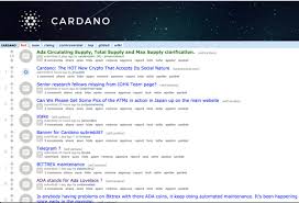 Cardano increases by 18%, volume also higher. Cardano Foundation On Twitter Have You Subscribed To The Cardano Reddit Page Yet The Latest Updates Up Down Voted By The Community Ada Https T Co Ddp8afwxka Https T Co 4pac4m2lhk