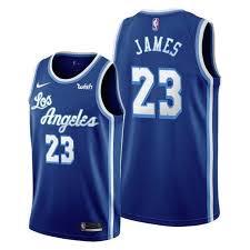 The new los angeles lakers classic jersey. Lebron James Los Angeles Lakers Throwback Jersey Blue Legends Of Culture