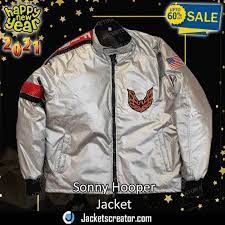 Sonny Hooper Burt Reynolds Firebird Jacket Jackets Creator In 2021 Jackets Satin Jackets Burt Reynolds
