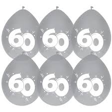Ballonnen 60 Jaar Getrouwd Diamant 60 Jaar Getrouwd Versiering Feestartikelen Nl