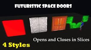 Second Life Marketplace Futuristic Spaceship Doors 4 Styles Copy Modify I always wanted a door like the ones in the movies about space. futuristic spaceship doors