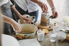 Couple Cooking Together By Peter Karras For Stocksy United Couple Cooking Cooking Photography Cooking Together
