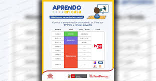 We did not find results for: Conoce El Nuevo Horario Aprendo En Casa Inicial Primaria Y Secundaria Tv Peru Y Canales Privados Www Aprendoencasa Pe Educacionenred Pe