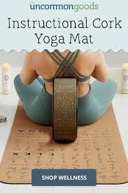 59 Stretches And 60 Yoga Poses Are All Handy On This Anti Slip Hypoallergenic Yoga Mat Yoga Wheel Yoga Props Yoga Gifts