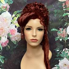 Carlotta Broadway Phantom Theatre Theater Lace Front Red Wig
