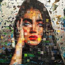 STATE OF MIND Collage by Jeffrey Stapleton