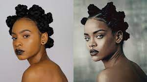 Bantu knots originated and were popularized by the bantu people. Jumbo Bantu Knots On Short Hair Very Easy Youtube