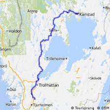 Leden omfattar ett nät av cykelleder som spänner över en stor del av sverige och går även in i norge och finland. Sverigeleden Bikemap Your Bike Routes