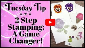 I have been following your blog for awhile now and appreciate the work that goes into it. 2 Step Stamping How To Make Beautiful Greeting Cards