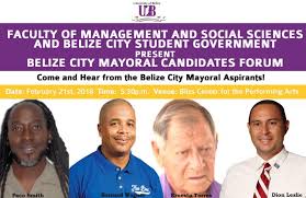 Belize city Mayoral candidates to participate in debate
