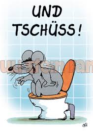 Wir wollen dir tschüs oder tschüs, tschüss oder tschüss sagen. Postkarte Und Tschuss U60 292