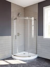 We specialize in shower glass replacement services. Round Corner Shower Enclosure B911917 3838 Ss Delta Faucet