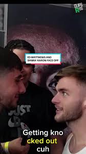 Ed Matthews vs Danny Aarons Face Off