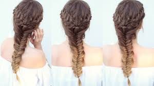 To recreate this hairstyle all you need is a hair band. Pretty Braided Hairstyle Braids Hairstyles Braidsandstyles12 Youtube