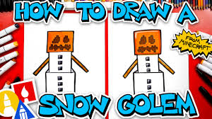 If you prefer a smaller blanket, choose 4, 6 or 9 blocks from the list. How To Draw A Snow Golem From Minecraft