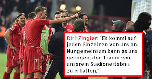 30 kilometer anfahrt, keine zuschauer, aber jede menge hält sich vor dem spiel gegen hertha mit sprüchen zurück: Offener Brief Von Union Prasident Dirk Zingler An Union Nach Dem Derby Textilvergehen