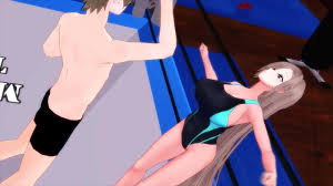 Ballbusting anime mixed fight - ThisVid.com