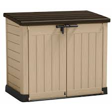 Diese aufbewahrungsbox für den garten und die terrasse ist stabil, bietet viel stauraum und ist dank passgenauem zinndeckel besonders wetterfest. Gartenbox Kaufen Bei Obi