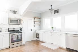 Diamond now kitchen design specialists. Lowe S Stock Cabinets Review Diamond Now Arcadia White Shaker Cabinets Elizabeth Burns Design Raleigh Nc Interior Designer