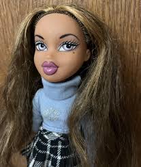 Yasmin Bratz Brown Eyed Bratz Doll Doll Brown Hair Bratz Black Hair Blue  Eyes Bratz Doll