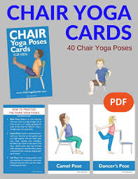 For the best results, do these stretching. Printable Chair Yoga Poses Pdf That Are Crafty Mason Website