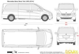 Vector Drawing Mercedes Benz Vito Lwb Mercedes Benz Vito Mercedes Benz