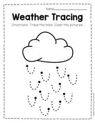 Letter tracing worksheets for preschoolers free. Free Printable Storm Clouds Tracing Weather Preschool Worksheets The Keeper Of The Memories