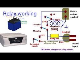 In this video we look at how relays work, what are relays used for, different types of relay, double pole, single pole, phototransistor. How Relay Works In Inverter Relay Working Inverter Relay Auto Cut Make Inverter Using Relay Youtube