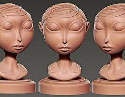 Bust Sculpt Projects :: Photos, videos, logos, illustrations and branding  :: Behance