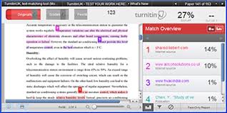 First off note that plagiarism detectors or checkers do not exactly check for plagiarism but actually identify pieces this tool gives percentages of plagiarism. Turnitin Is It True That Talking Of Teaching