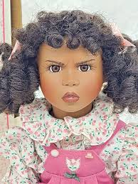 Cece's Time Out Porcelain Doll Sign By Lynne Randolph NWB Rare Sold AS-IS  READ*