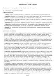 Free Interior Design Contract Agreement Template Bonsai